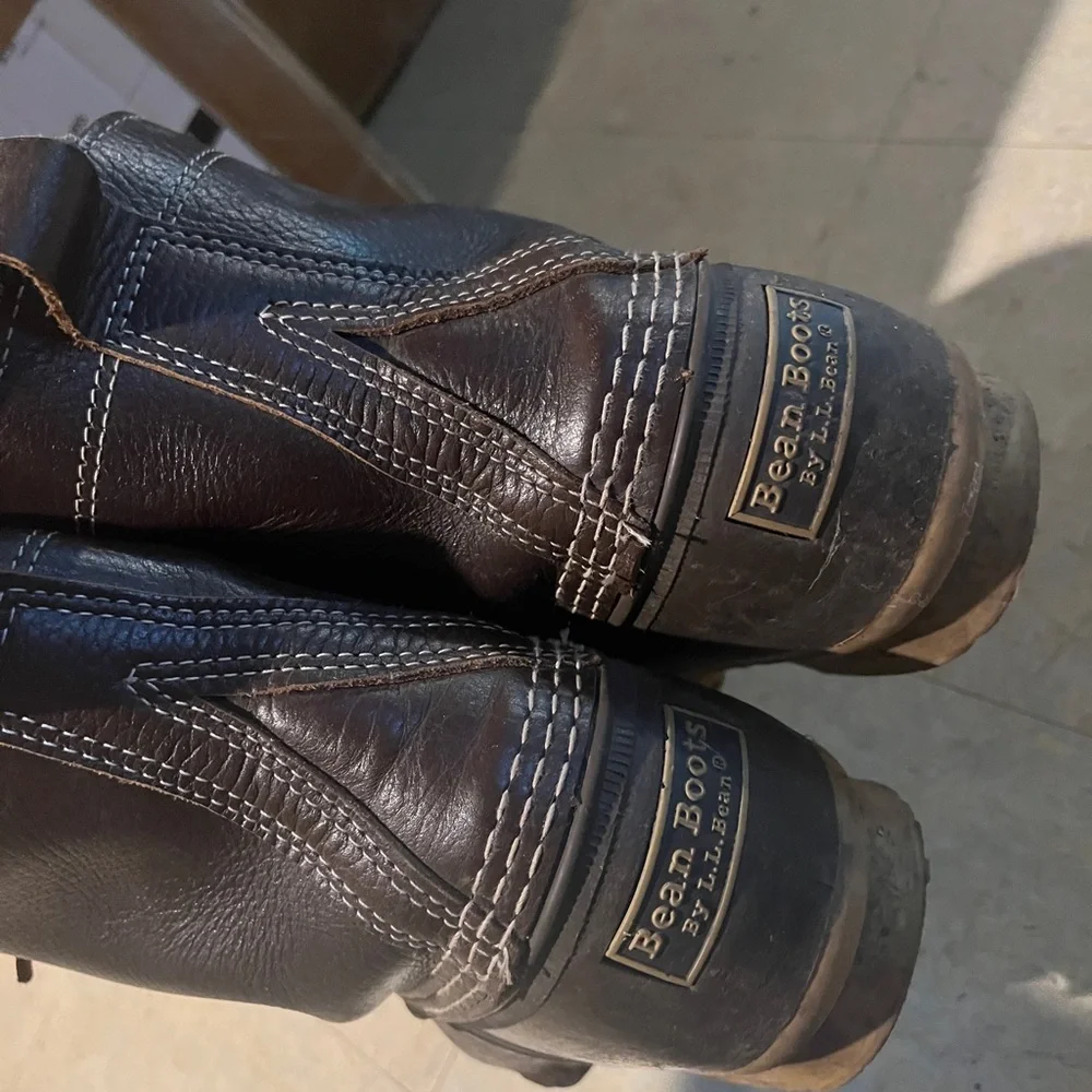 L.L. Bean Brown Rain & Snow Boots Waterproof Design - Picture 3 of 8